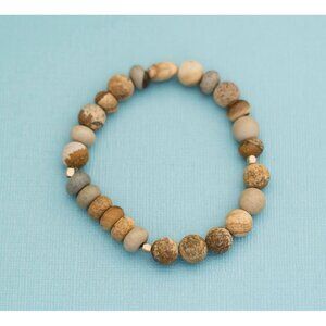 Vintage Rock Beaded Flexible Bracelet E20